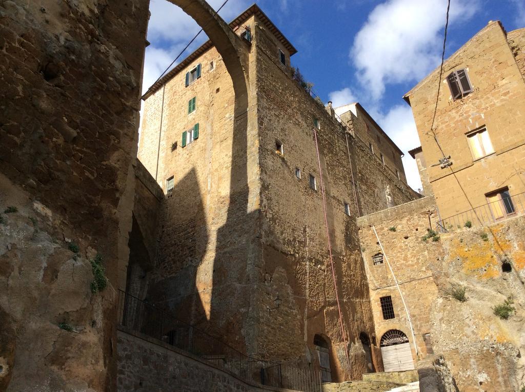 Appartamento Palazzo Sadun Pitigliano Exterior foto