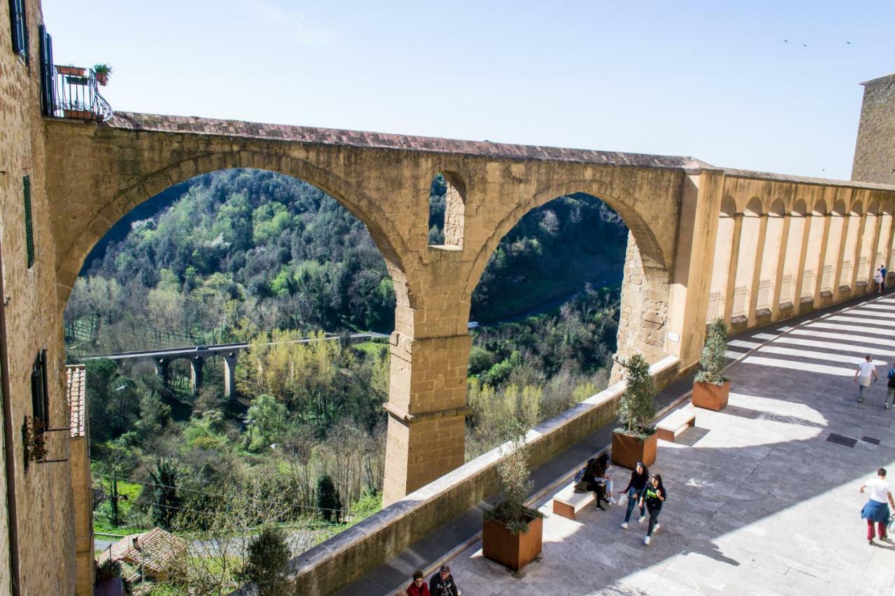 Appartamento Palazzo Sadun Pitigliano Exterior foto